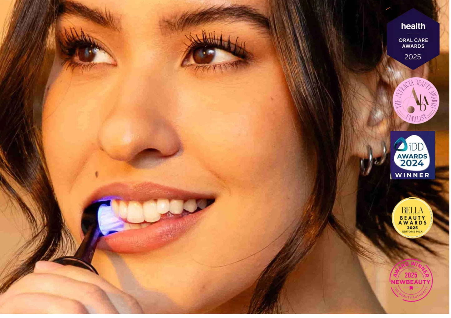 LED فرشاة تبييض الأسنان IVISMILE